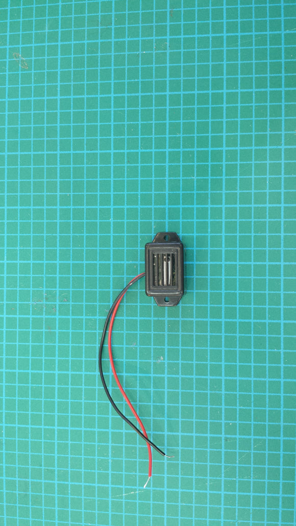 Rectangular Buzzer with Leads