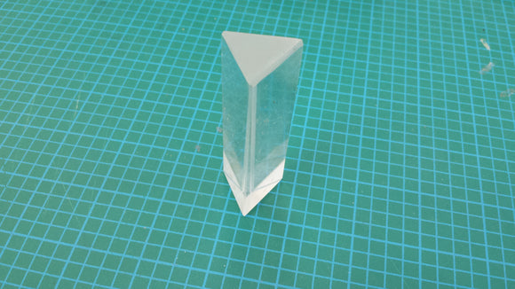 PRISM EQUILATERAL GLASS 25 X 75MM
