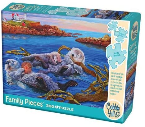 Sea Otter Family 350pc (Family Puzzle)