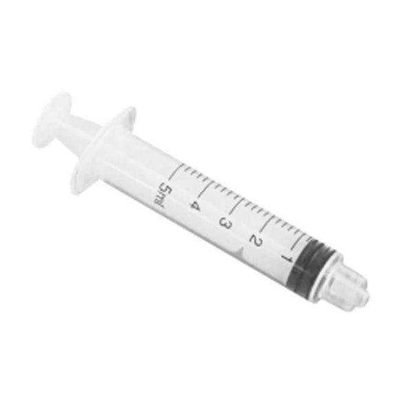 5cc/mL Luer Lock syringe