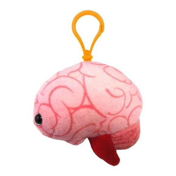 Giant Microbes Brain Keychain