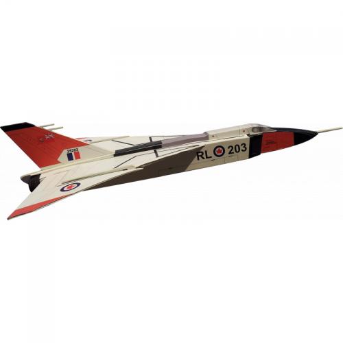 Wooden CF-105 Avro Arrow 1:66 Scale