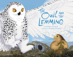 The Owl and the Lemming (English/Français/Inuktitut)