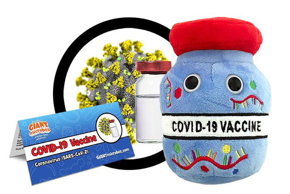 Giant Microbes Plush CoVid-19 Vaccine