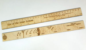 Size Estimates of Our Solar System Ruler