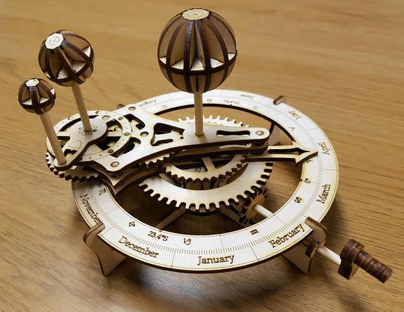 Wooden Orrery by Induku Design