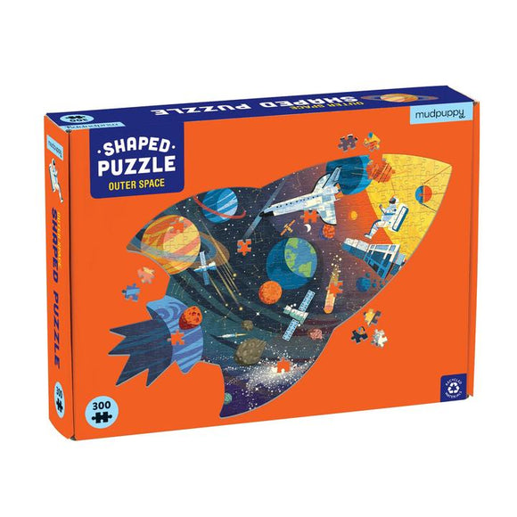 Shaped Puzzle Outer Space 300pc