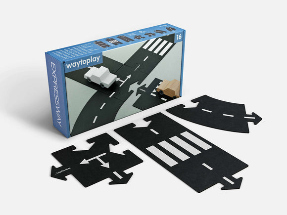 waytoplay Expressway 16pc Road Set